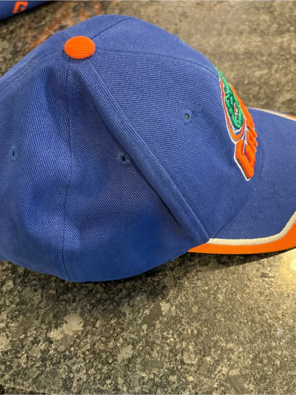 Youth Royal Blue and Orange Gators Cap Florida Gators Football